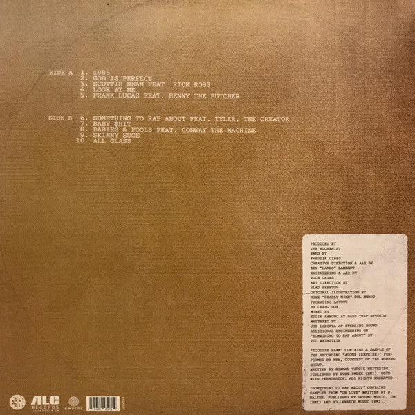 Freddie Gibbs & Alchemist - Alfredo - Mint- LP Record 2020 ESGN Empire Vinyl & Download - Hip Hop - Shuga Records