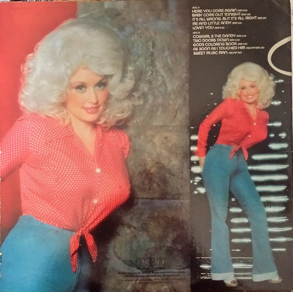 Dolly Parton - Here You Come Again - VG+ LP Record 1977 RCA USA Stereo Vinyl - Country / Country Rock - Shuga Records