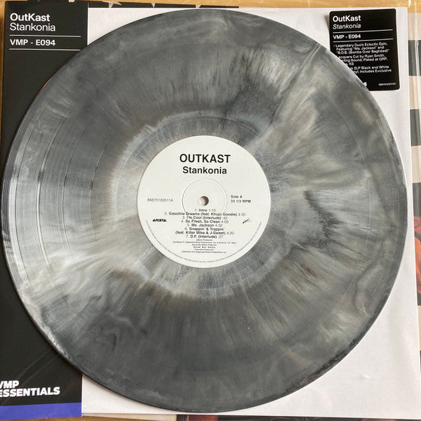 Outkast - Stankonia (2000) - Mint- 2 LP Record 2020 Vinyl Me, Please Arista LaFace Black & White Galaxy Vinyl - Hip Hop - Shuga Records