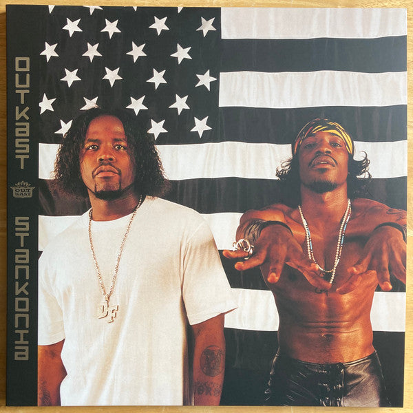 Outkast - Stankonia (2000) - Mint- 2 LP Record 2020 Vinyl Me, Please Arista LaFace Black & White Galaxy Vinyl - Hip Hop - Shuga Records