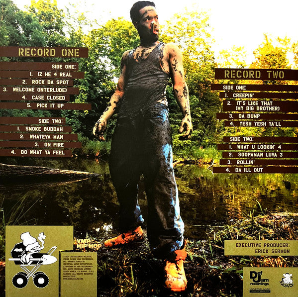 Redman - Muddy Waters (1996) - Mint- 2 LP Record 2020 Def Jam Vinyl Me Please Green With Black Smoke Vinyl & Insert - Hip Hop - Shuga Records