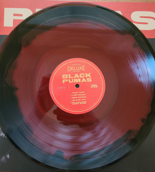 Black Pumas - Black Pumas Deluxe Edition - Mint- 2 LP Record 2020 ATO Gold & Black/Red Vinyl, 7" & Download - Soul / Psychedelic - Shuga Records