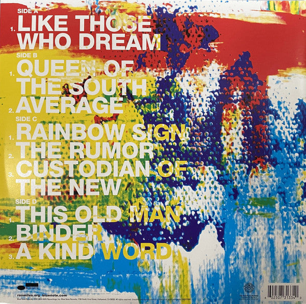 Ron Miles - Rainbow Sign - New 2 LP Record 2020 Blue Note 180 gram Vinyl - Jazz / Contemporary Jazz - Shuga Records