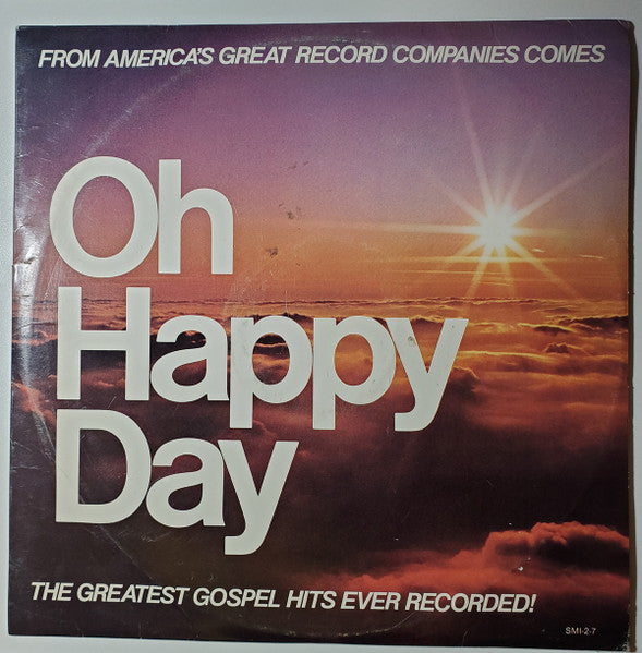 Various ‎– Oh Happy Day - VG+ 2 LP Record 1977 Suffolk USA Vinyl - Soul / Gospel - Shuga Records