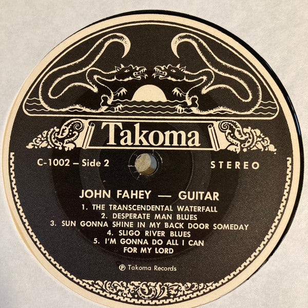 John Fahey - Volume 1 / Blind Joe Death (1959) - Mint- (VG+ cover) LP Record 1968 Takoma USA Vinyl - Folk / Folk Rock / Acoustic - Shuga Records