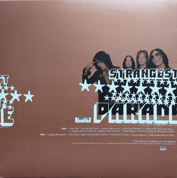 The Makers - Strangest Parade - VG+- LP Record 2002 Sub Pop USA Vinyl - Garage Rock / Punk / Glam - Shuga Records