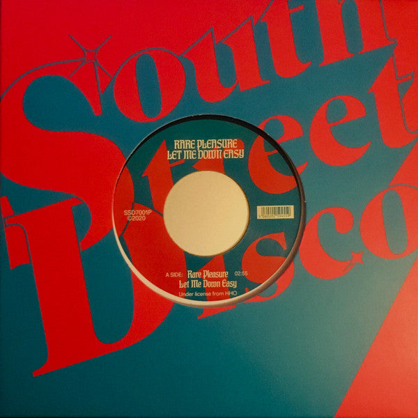 Rare Pleasure - Let Me Down Easy (1976) - New 7" Single Record Store Day 2020 South Street Disco UK RSD Vinyl - Disco / Funk - Shuga Records