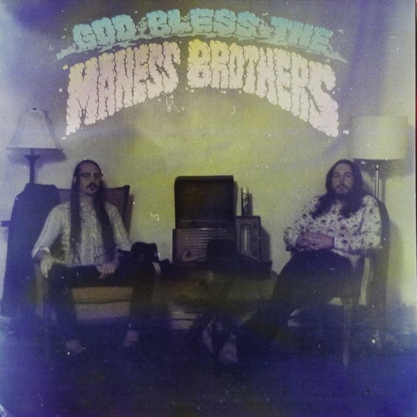 The Maness Brothers - God Bless The Maness Brothers - New LP Record 2023 Romanus Blue with Black & Pink Splatter Vinyl - Garage Rock / Blues Rock - Shuga Records