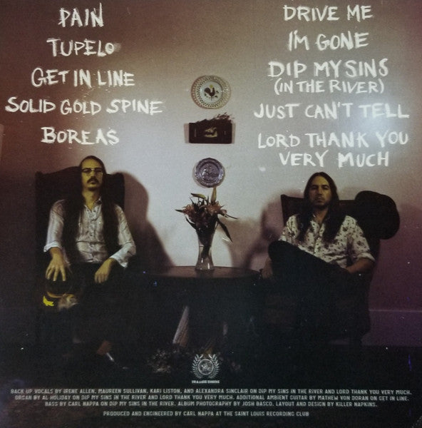 The Maness Brothers - God Bless The Maness Brothers - New LP Record 2023 Romanus Blue with Black & Pink Splatter Vinyl - Garage Rock / Blues Rock - Shuga Records