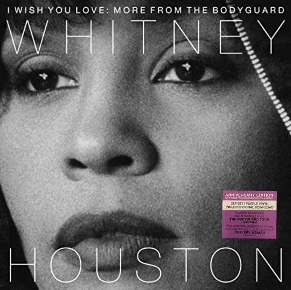 Whitney Houston ‎- I Wish You Love: More From The Bodyguard - New 2 LP Record 2017 Sony Arista Purple Vinyl - Soul / Pop / Soundtrack - Shuga Records