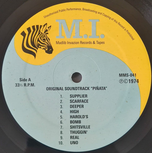 Freddie Gibbs & Madlib - Piñata: The 1974 Version - Mint- LP Record Store Day 2020 Madlib Medicine Show RSD Vinyl - Hip Hop - Shuga Records
