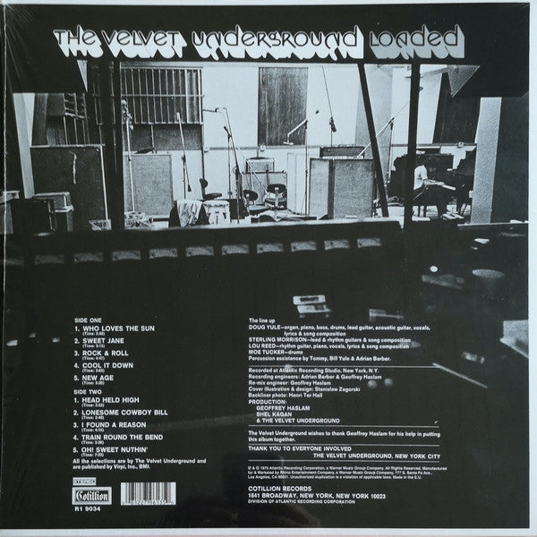 The Velvet Underground - Loaded (1970) - Mint- LP Record 2020 Cotillion Rhino USA Vinyl - Classic Rock / Garage Rock / Art Rock - Shuga Records
