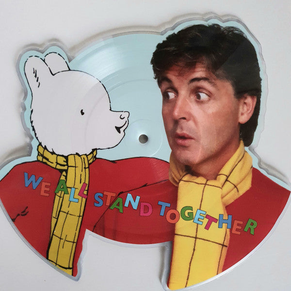 Paul McCartney And The Frog Chorus - We All Stand Together (1984) - New 7" Single Record 2020 Capitol MPL Shaped Picture Disc Vinyl - Pop Rock / Theme / Novelty - Shuga Records