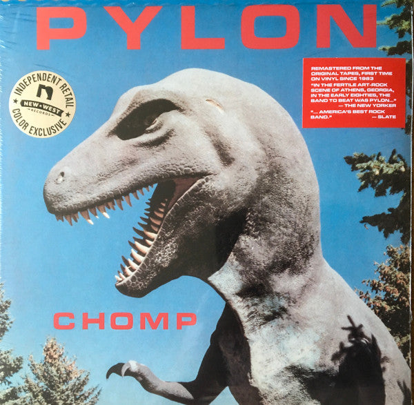 Pylon - Chomp (1983) - New LP Record 2020 New West Opaque Red Vinyl - New Wave / Post-Punk - Shuga Records
