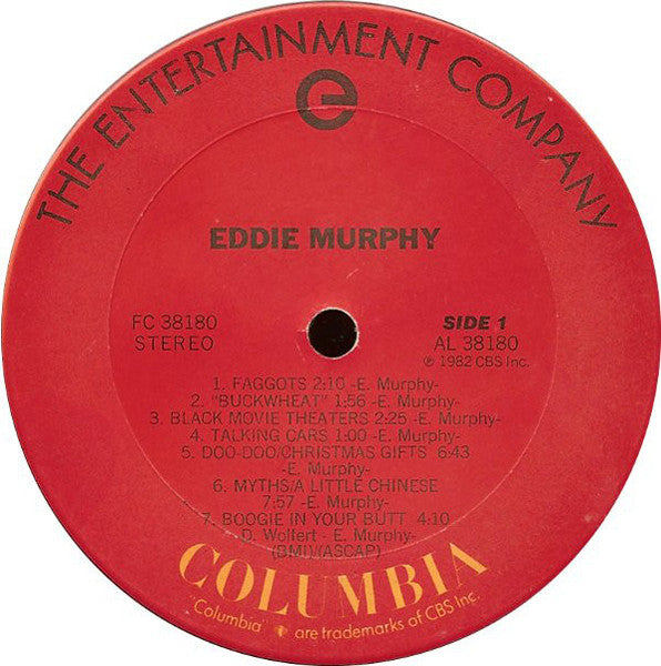 Eddie Murphy - Eddie Murphy - VG+ LP Record 1982 Columbia USA Origial Vinyl - Comedy - Shuga Records