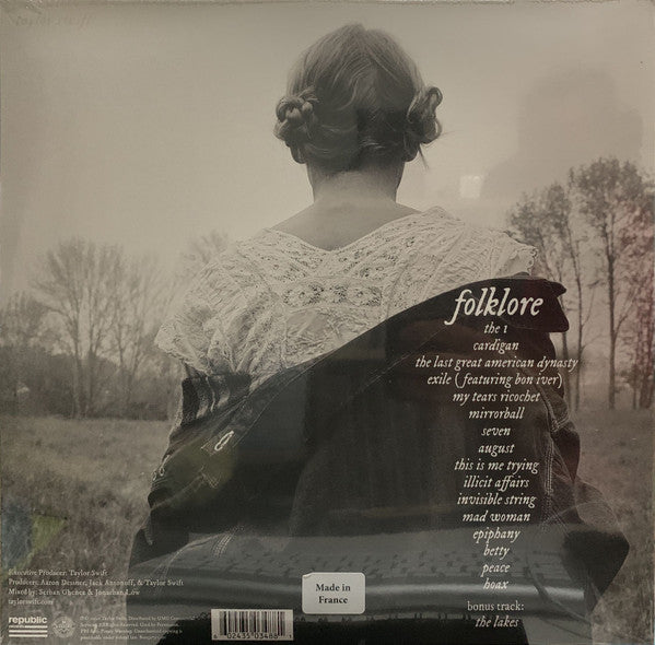 Taylor Swift – Folklore (2020) - New 2 LP Record 2022 Republic In The Trees Gold Vinyl - Indie Rock / Indie Pop