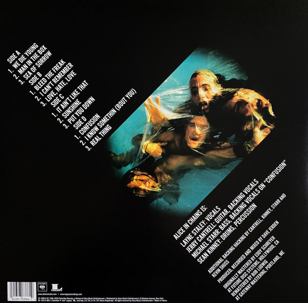 Alice In Chains - Facelift (1990) - Mint- 2 LP Record 2020 Columbia Vinyl - Alternative Rock / Grunge - Shuga Records