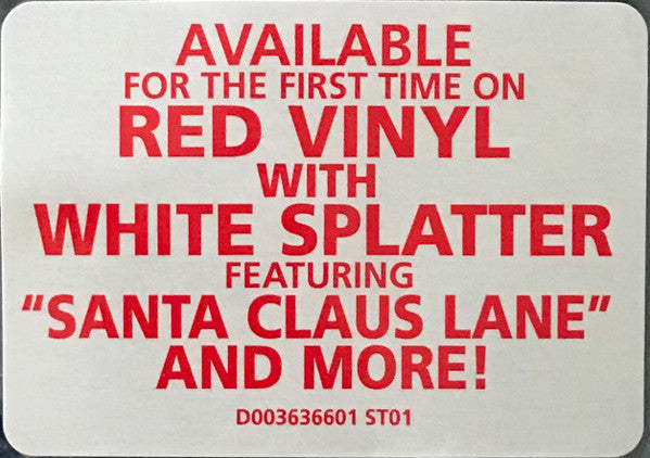 Hilary Duff - Santa Claus Lane - Mint- LP Record 2020 Buena Vista Urban Outfitters Exclusive Red Translucent with White Splatter Vinyl - Pop / Holiday - Shuga Records