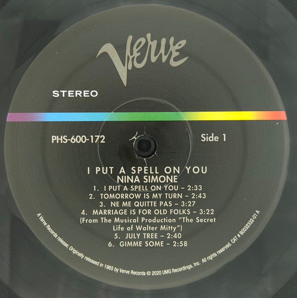 I Put A Spell On You (1965) - Mint- LP Record 2020 Philips Verve 180 gram Vinyl - Soul-Jazz / Cool Jazz