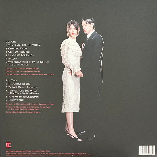 My Chemical Romance - Life on the Murder Scene (2006) - New LP Record Store Day Black Friday 2020 Reprise Clear & Red Splatter Vinyl - Rock / Emo / Pop Punk - Shuga Records