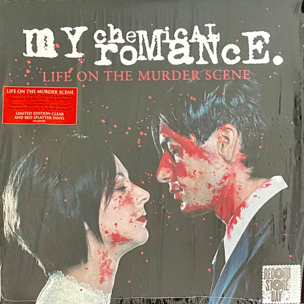 My Chemical Romance - Life on the Murder Scene (2006) - New LP Record Store Day Black Friday 2020 Reprise Clear & Red Splatter Vinyl - Rock / Emo / Pop Punk - Shuga Records