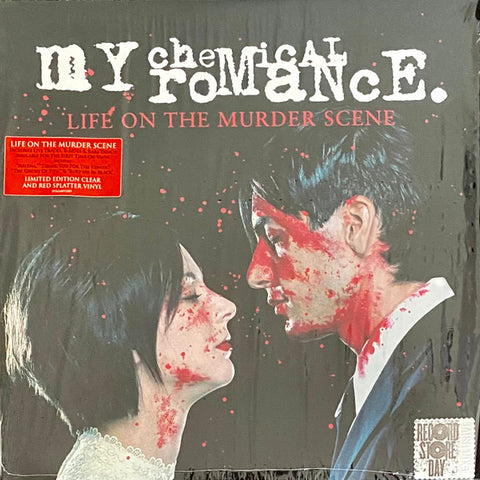 My Chemical Romance - Life on the Murder Scene (2006) - New LP Record Store Day Black Friday 2020 Reprise Clear & Red Splatter Vinyl - Rock / Emo / Pop Punk