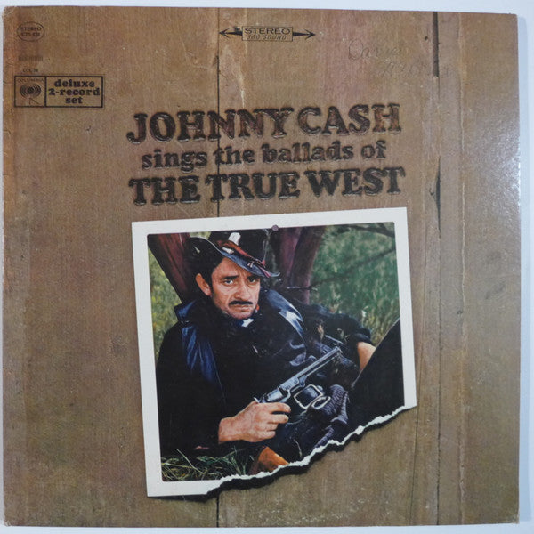 Johnny Cash - Sings The Ballads Of The True West - VG+ 2 LP Record 1965 Columbia USA Original Vinyl - Country - Shuga Records
