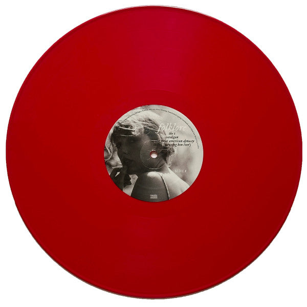 Taylor Swift - Folklore - Mint- 2 LP Record 2020 Republic Target Exclusive Red Vinyl & Meet Me Behind The Mall Cover - Indie Pop / Soft Rock - Shuga Records
