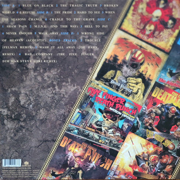 Five Finger Death Punch - A Decade Of Destruction Volume 2 - New 2 LP Record 2020 Prospect Park USA Vinyl - Nu Metal / Groove Metal / Hard Rock