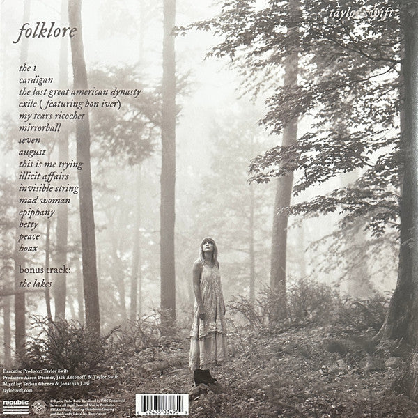 Taylor Swift - Folklore - New 2 LP Record 2020 Republic Clandestine Meetings Edition #8 Pink Vinyl - Indie Rock / Indie Pop - Shuga Records
