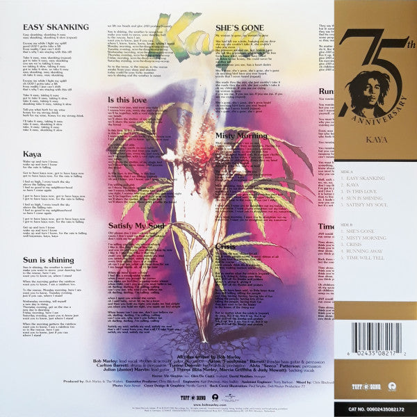 Bob Marley & The Wailers - Kaya (1978) - New LP Record 2020 Island Tuff Gong Half Speed Mastering Vinyl & Insert - Roots Reggae