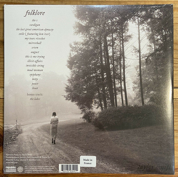 Taylor Swift – Folklore - New 2 LP Record 2020 Republic Betty's Garden Edition Purple Vinyl - Indie Rock / Indie Pop - Shuga Records