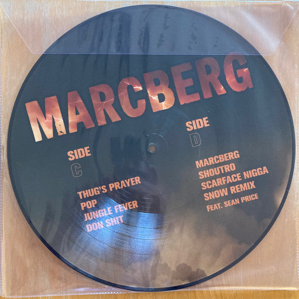 Roc Marciano - Marcberg (2010) - Mint- 2 LP Record 2020 Marci Enterprises USA Picture Disc Vinyl - Hip Hop - Shuga Records