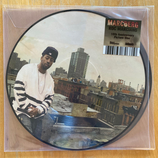 Roc Marciano - Marcberg (2010) - Mint- 2 LP Record 2020 Marci Enterprises USA Picture Disc Vinyl - Hip Hop - Shuga Records