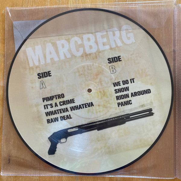 Roc Marciano - Marcberg (2010) - Mint- 2 LP Record 2020 Marci Enterprises USA Picture Disc Vinyl - Hip Hop - Shuga Records