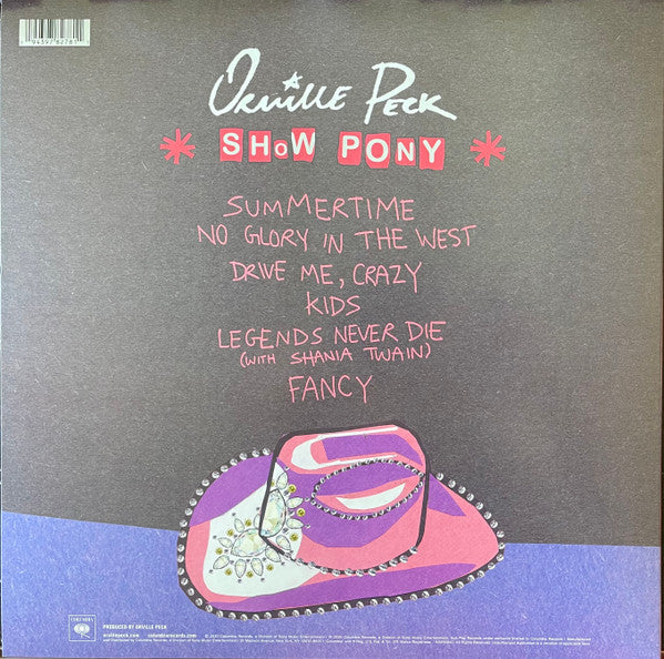 Orville Peck - Show Pony - New EP Record 2020 Columbia USA Purple Vinyl, Poster & Sticker - Pop Rock / Country Rock - Shuga Records