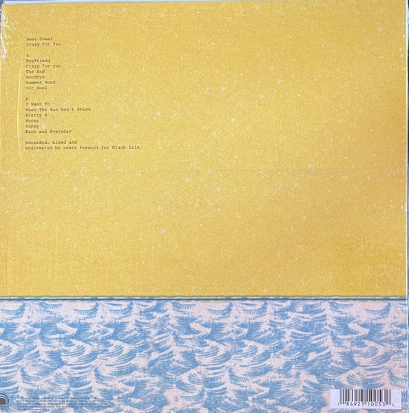 Best Coast ‎– Crazy For You (2010) - New LP Record Store Day Black Friday 2020  Mexican Summer Summer Sky Wave Vinyl - Surf / Garage Rock / Indie Rock - Shuga Records