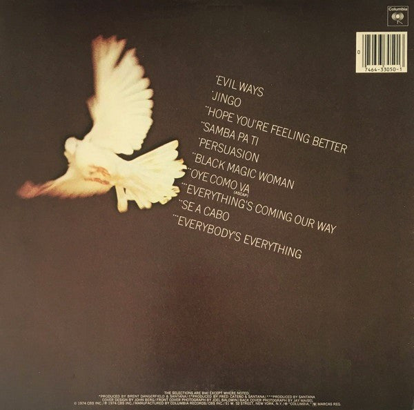 Santana - Santana's Greatest Hits (1974) - Mint- LP Record 1990's Columbia USA Vinyl - Psychedelic Rock / Blues Rock / Latin - Shuga Records