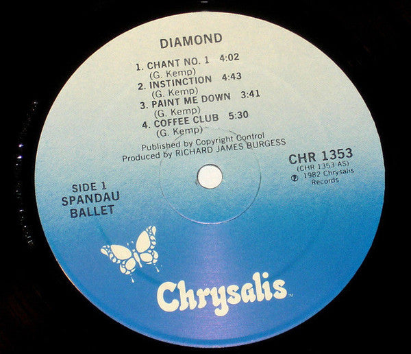 Spandau Ballet – Diamond - VG+ LP Record 1982 Chrysalis USA Original Vinyl - Synth-pop - Shuga Records