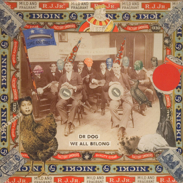 Dr. Dog - We All Belong - VG+ LP Record 2007 Park The Van USA Vinyl & Booklet - Indie Rock / Pop Rock - Shuga Records