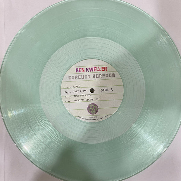 Ben Kweller - Circuit Boredom (2020) - New LP Record 2022 The Noise Company Coke Bottle Clear Vinyl - Alternative Rock / Indie Rock - Shuga Records