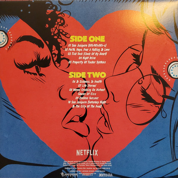 Clint Mansell - Black Mirror: San Junipero (Original Score) - Mint- LP Record 2020 Invada Lakeshore Transparent Purple Vinyl & Insert - Soundtrack - Shuga Records