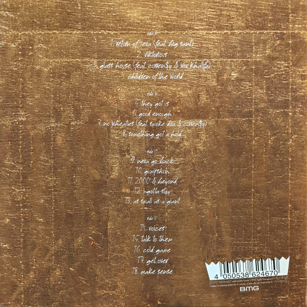 Big K.R.I.T. - K.R.I.T. Wuz Here (2010) - Mint- 2 LP Record 2021 BMG Navy & Gold Splatter & Booklet - Smash Vinyl - Hip Hop