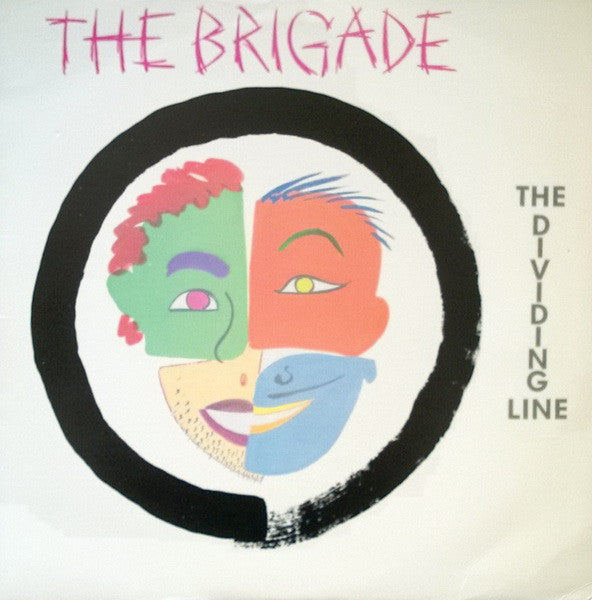 The Brigade - The Dividing Line - VG+ LP Record 1986 Better Youth Organization USA Vinyl & Insert - Alternative Rock / Punk
