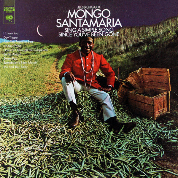 Mongo Santamaria - All Strung Out - VG+ LP Record 1970 Columbia USA Vinyl - Funk / Soul / Latin / Jazz-Funk - Shuga Records