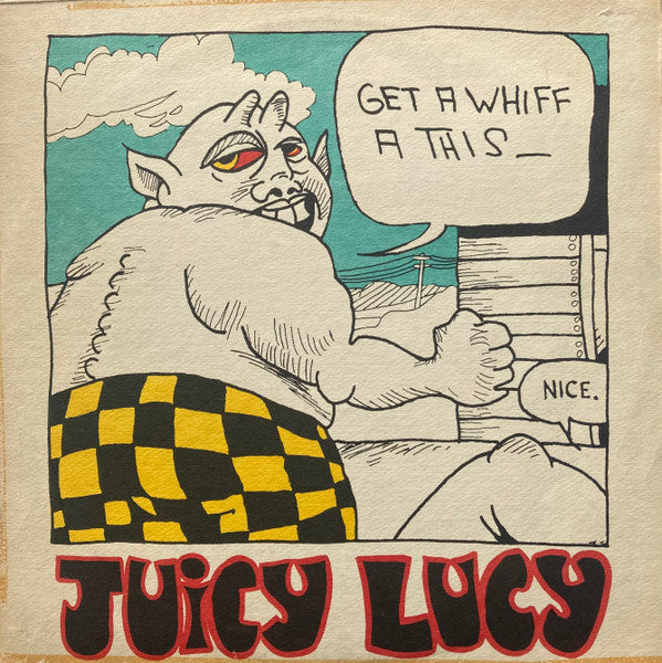 Juicy Lucy - Get A Whiff A This - VG+ LP Record 1971 Bronze UK Original Vinyl - Classic Rock / Blues Rock / Hard Rock - Shuga Records