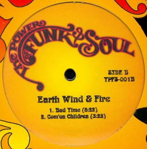 Earth Wind & Fire - 4 Track EP - Mint Record 2001 The Power Of Funk & Soul USA Vinyl - Funk / Disco