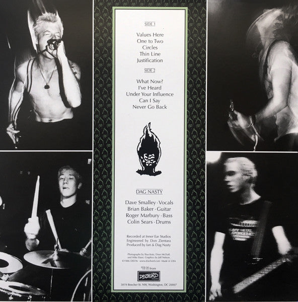 Dag Nasty - Can I Say (1986) - VG+ LP Record 2008 Dischord USA Vinyl, Insert & Download - Punk / Hardcore - Shuga Records