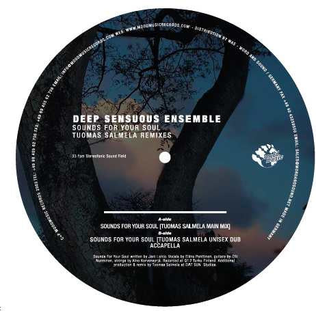 Deep Sensuous Ensemble - Sounds For Your Soul (Tuomas Salmela Remixes) - New 12" Single Record 2003 Moodmusic Vinyl - House / Deep House