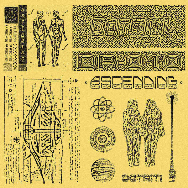 Ascending - Earthlings (2017) – VG+ EP Record 2020 Detriti Germany Vinyl - Electronic / Darkwave / Synthwave / Minimal - Shuga Records